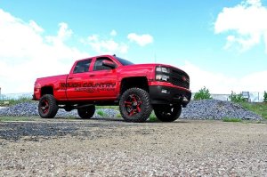 Chevrolet Silverado 1500 Suspension Lift Kit - Front + Rear - Rough Country - 7 Inch Lift Kit | Bracket | N3 Struts - '14-'16 Chevrolet Silverado 1500 Suspension Lift Kit - Front + Rear - Rough Country - 7 Inch Lift Kit | Bracket | N3 Struts - '14-'16